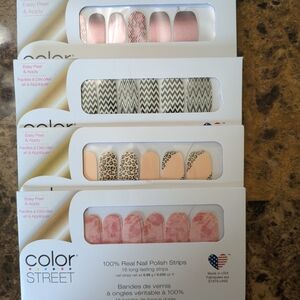 Color Street Nail Polish Strips Set